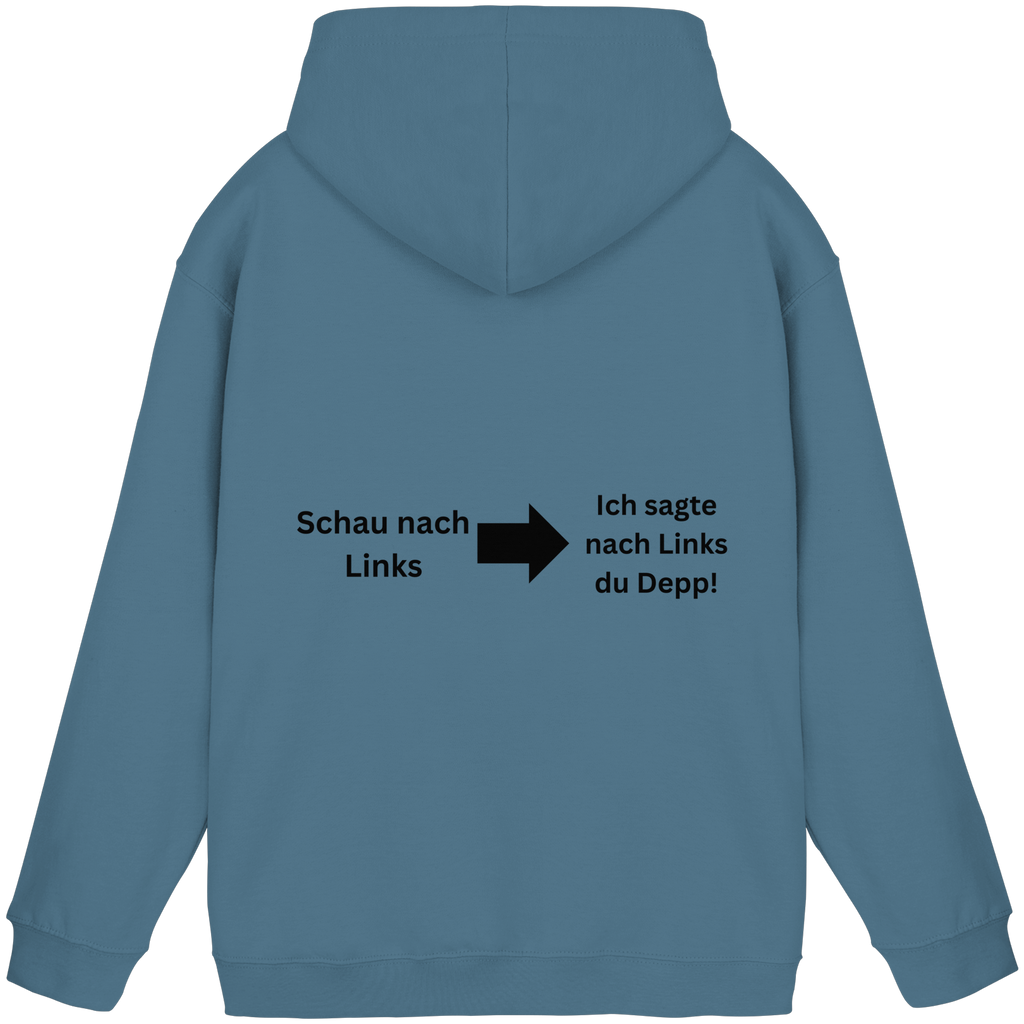 Schau nach Links - Basic Unisex Hoodie