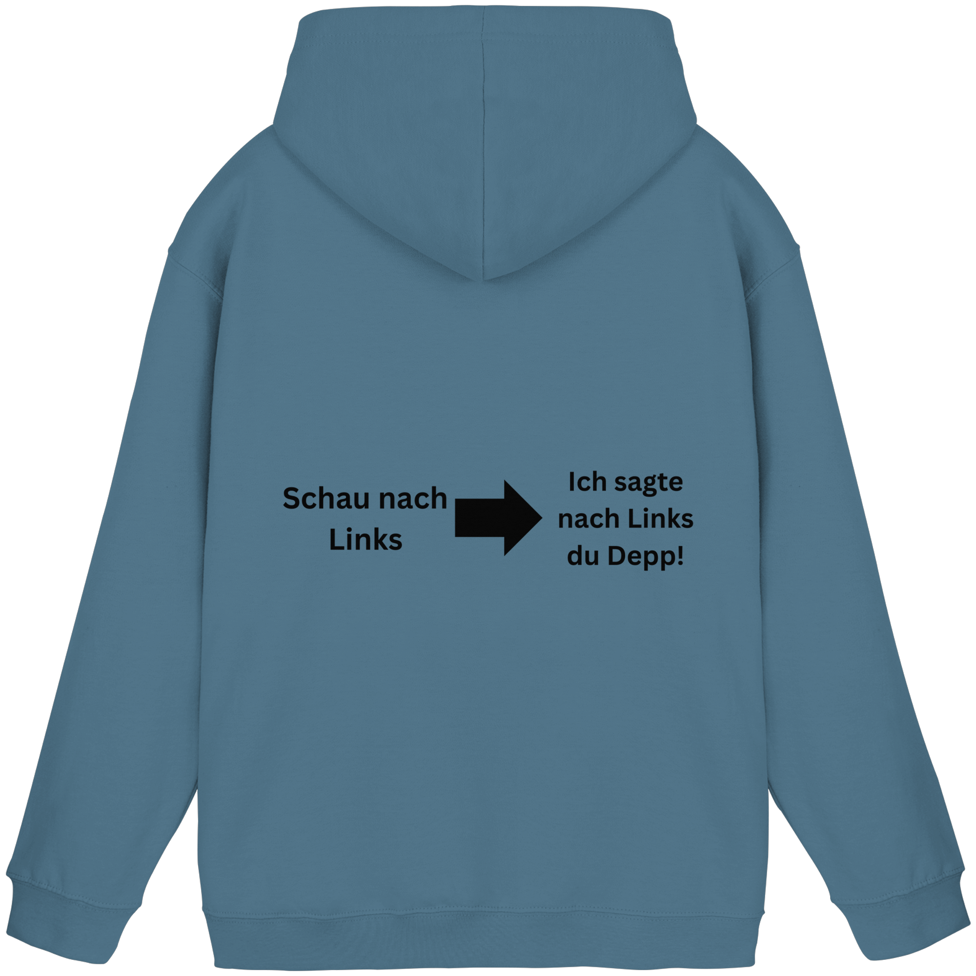 Schau nach Links - Basic Unisex Hoodie