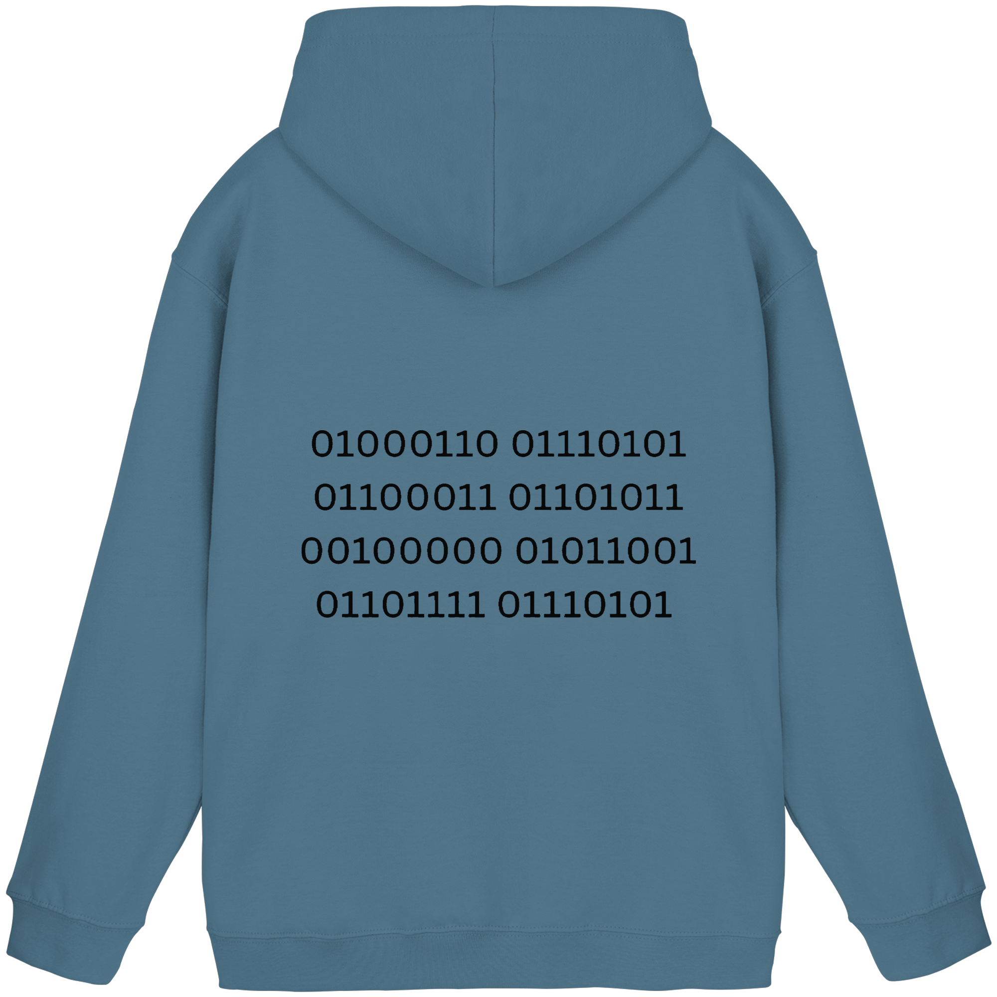 Fuck you in Binärcode - Basic Unisex Hoodie