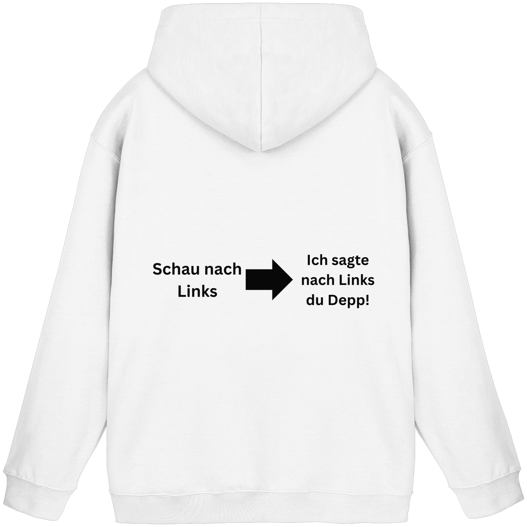 Schau nach Links - Basic Unisex Hoodie