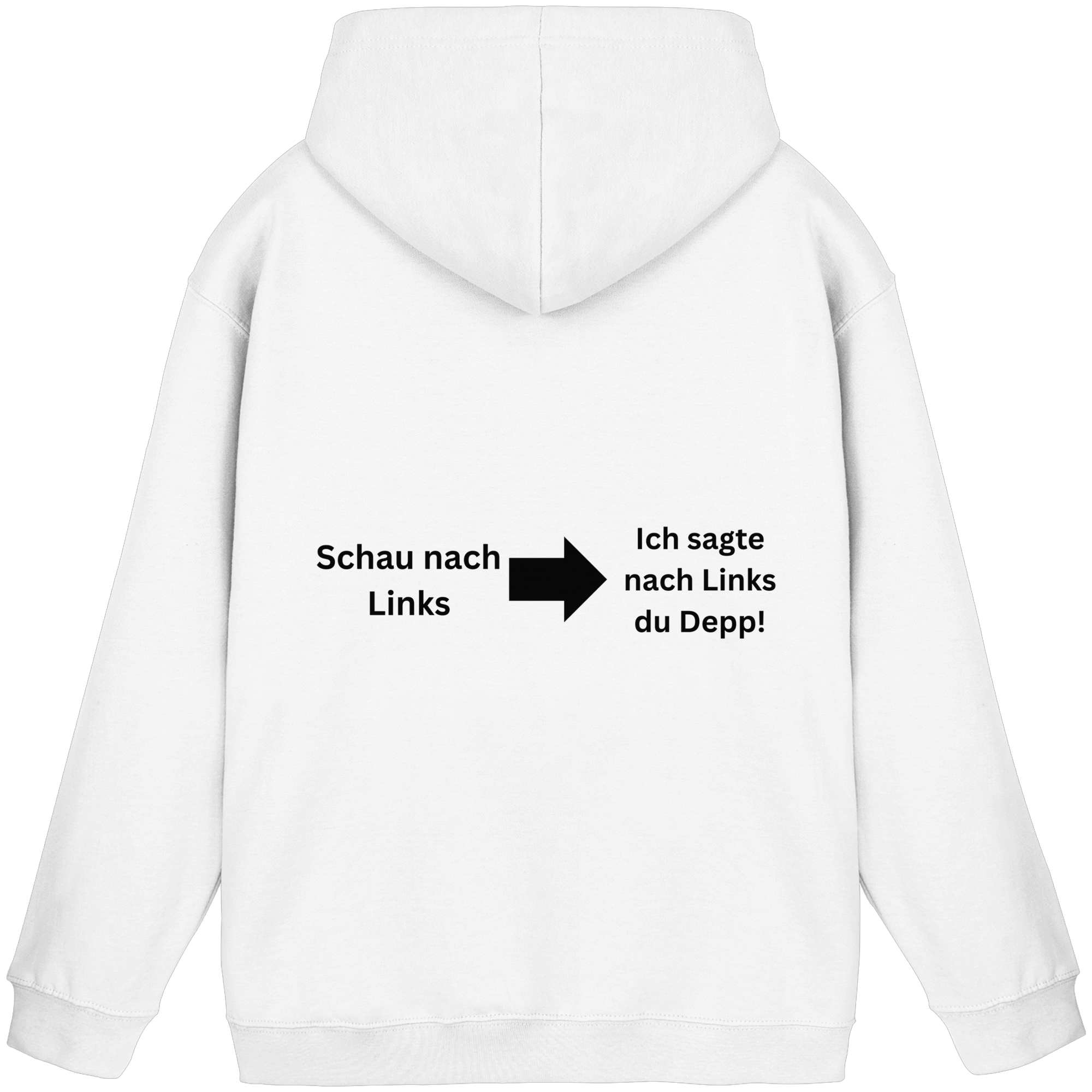 Schau nach Links - Basic Unisex Hoodie