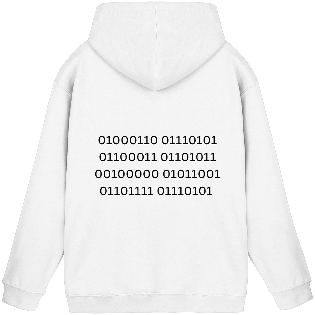 Fuck you in Binärcode - Basic Unisex Hoodie