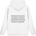 Fuck you in Binärcode - Basic Unisex Hoodie