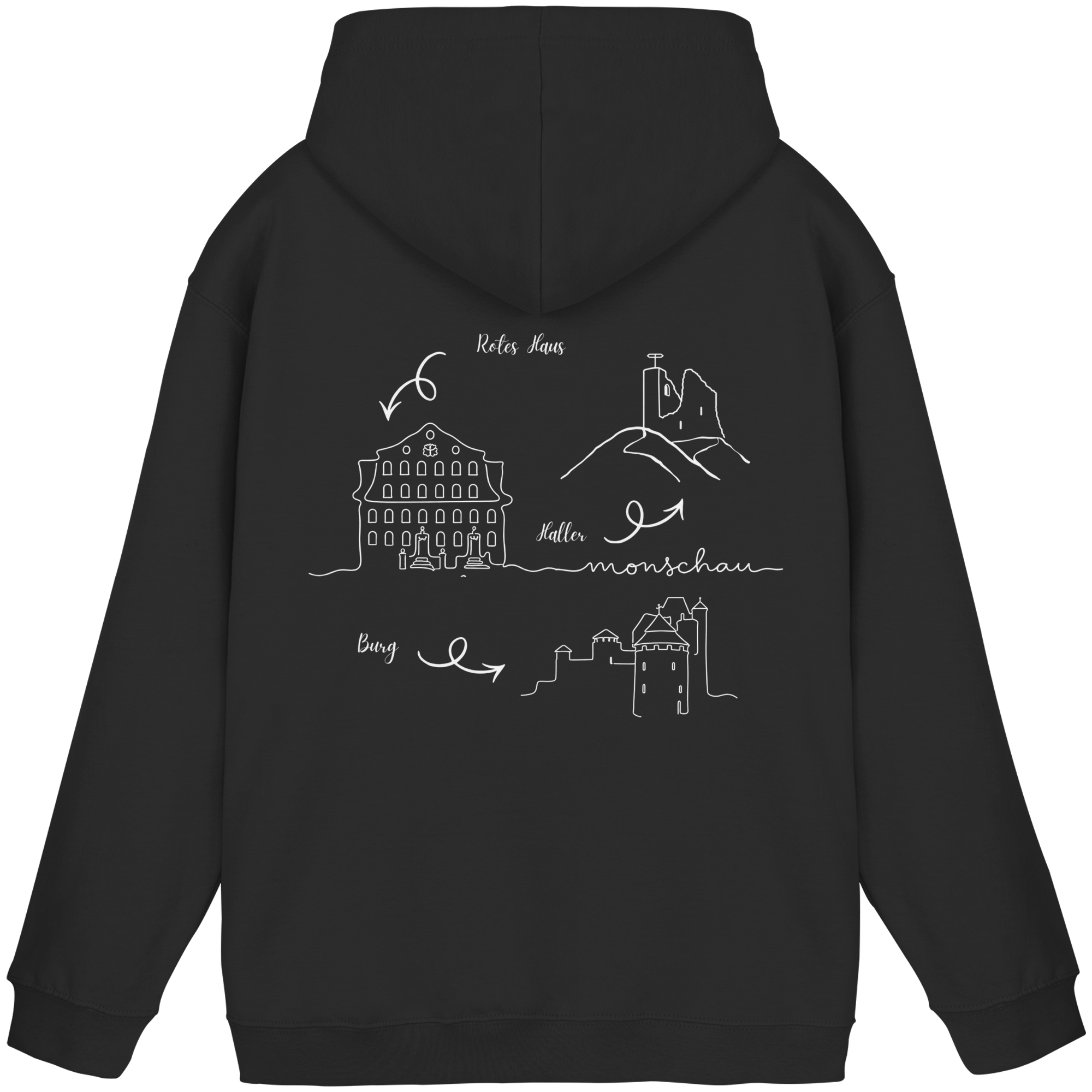 Monschau Sehenswürdigkeiten - Basic Unisex Hoodie