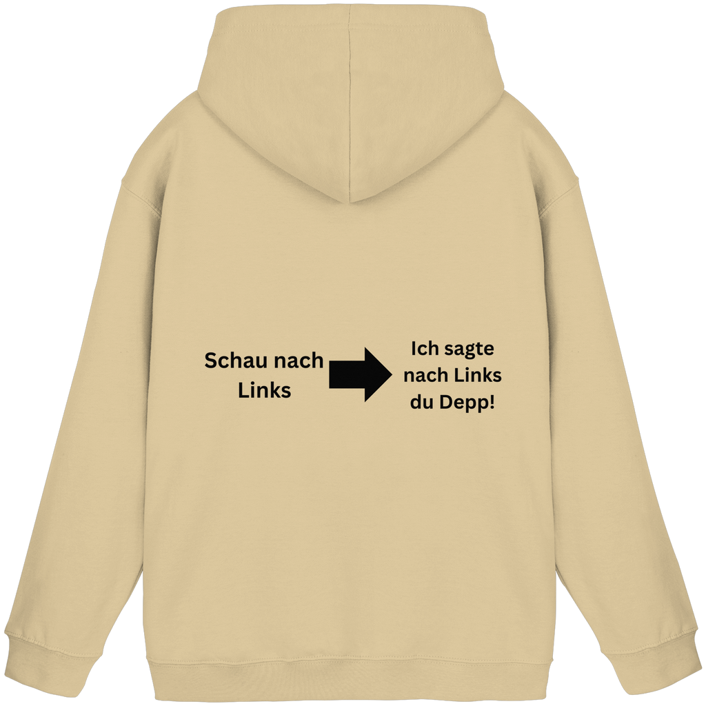 Schau nach Links - Basic Unisex Hoodie
