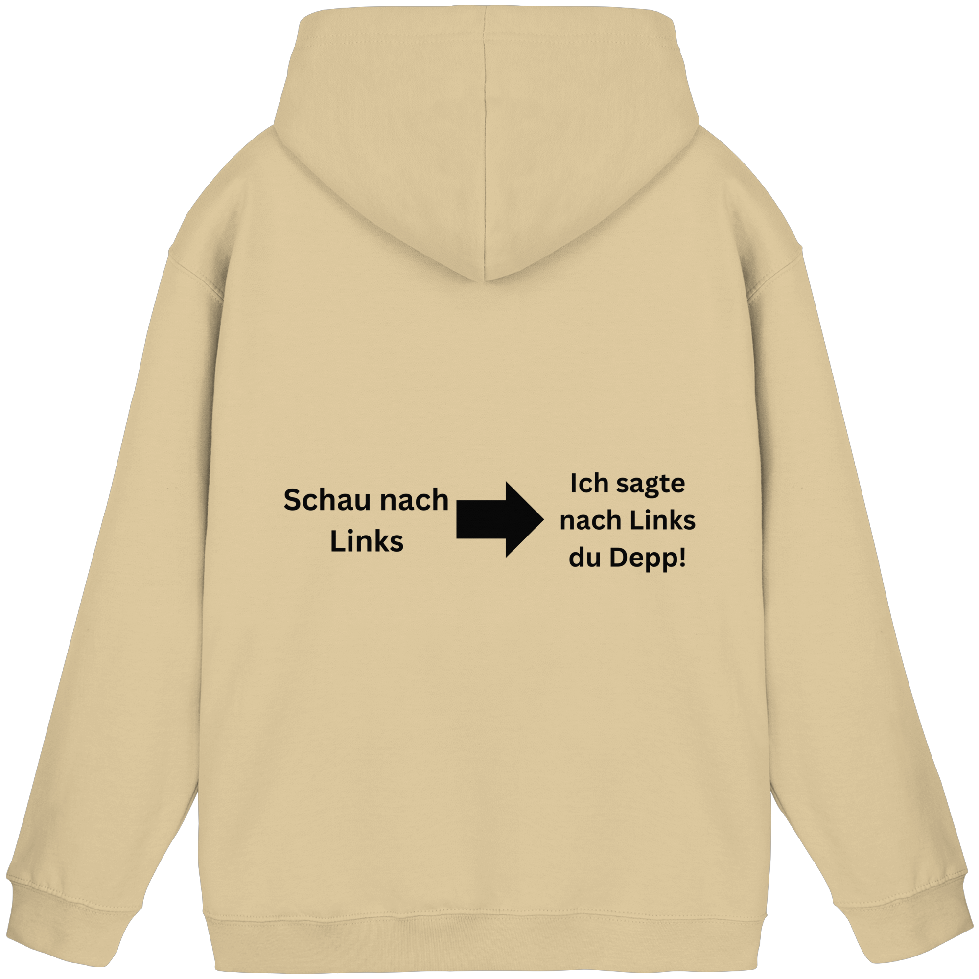 Schau nach Links - Basic Unisex Hoodie
