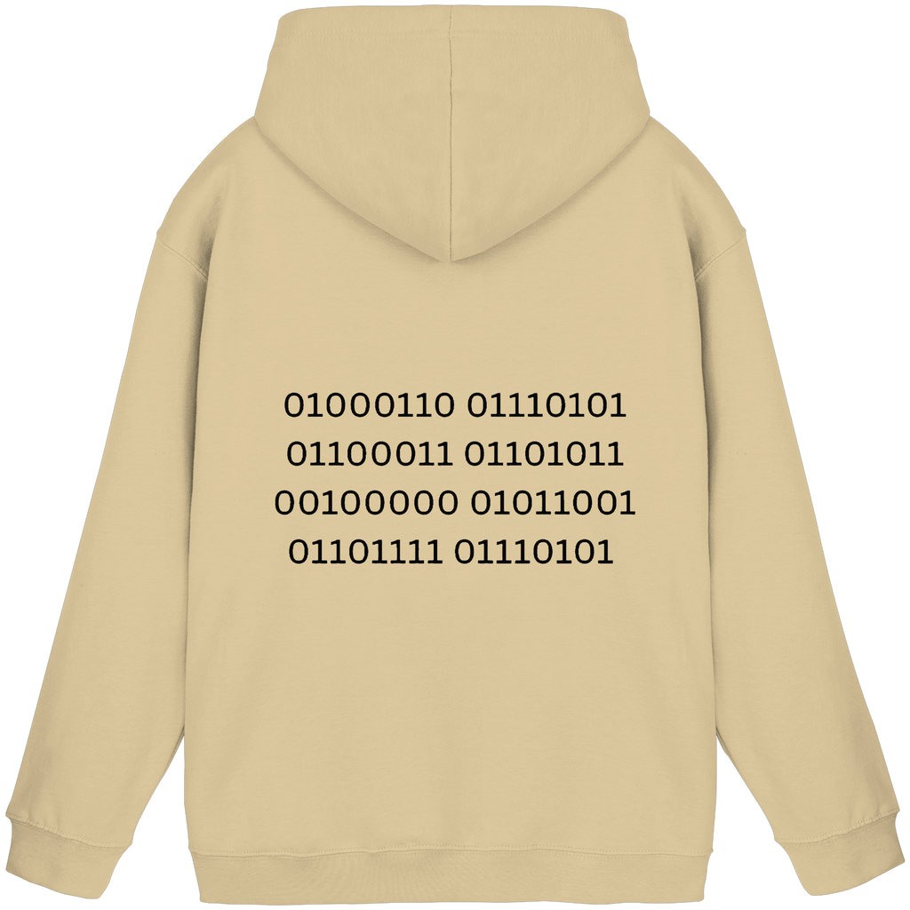 Fuck you in Binärcode - Basic Unisex Hoodie