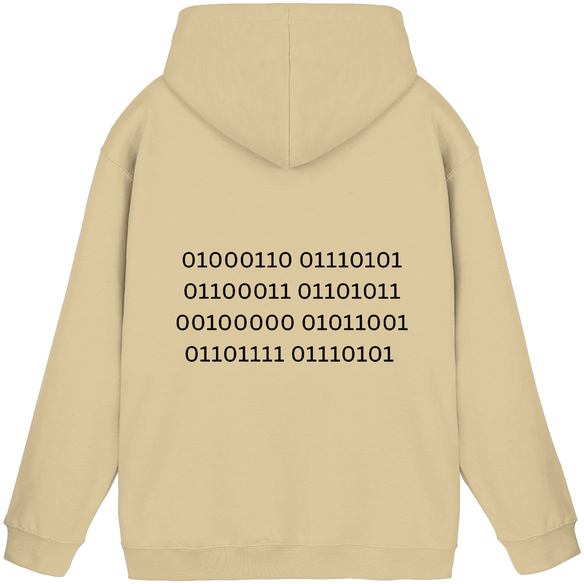 Fuck you in Binärcode - Basic Unisex Hoodie