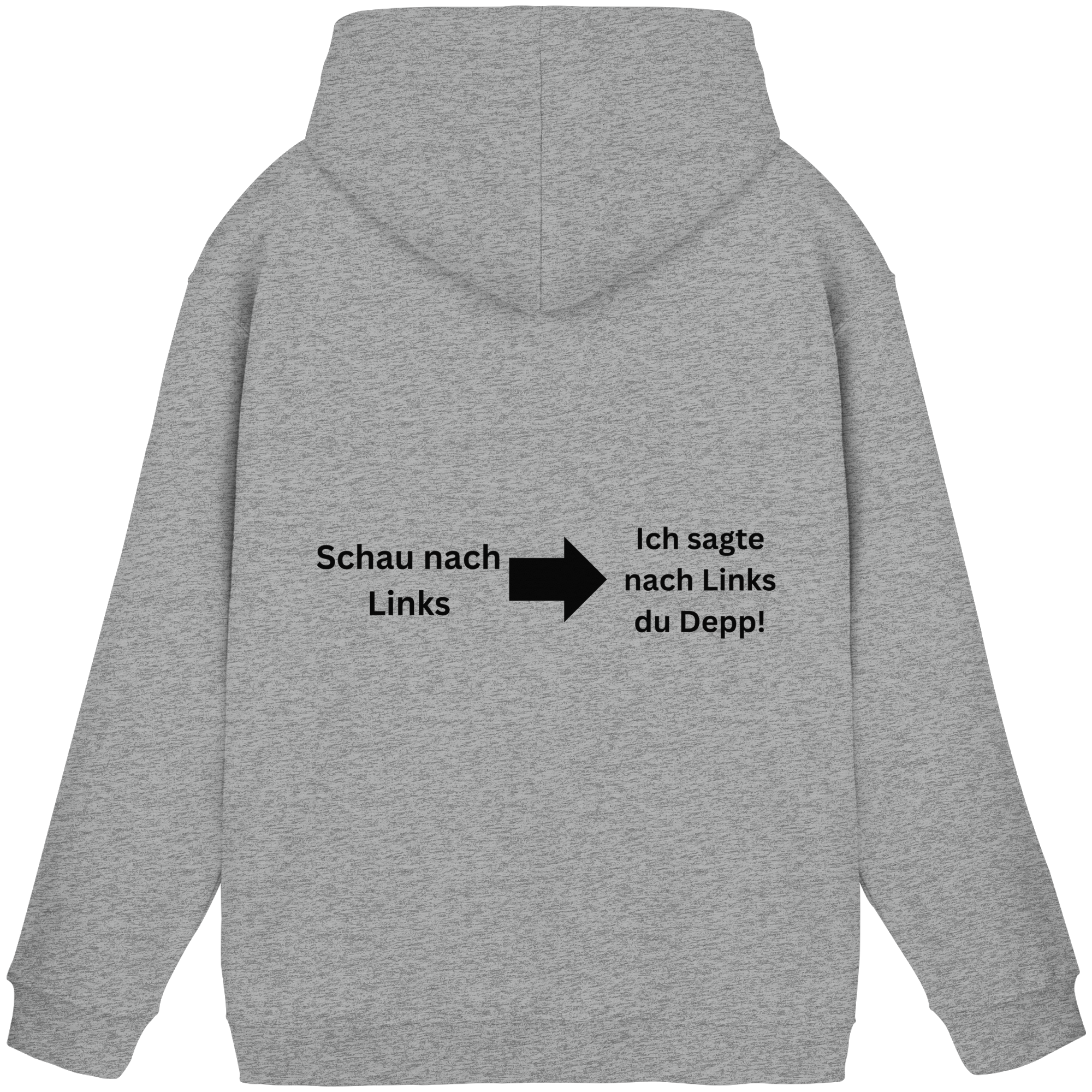 Schau nach Links - Basic Unisex Hoodie