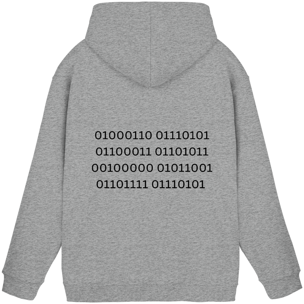 Fuck you in Binärcode - Basic Unisex Hoodie