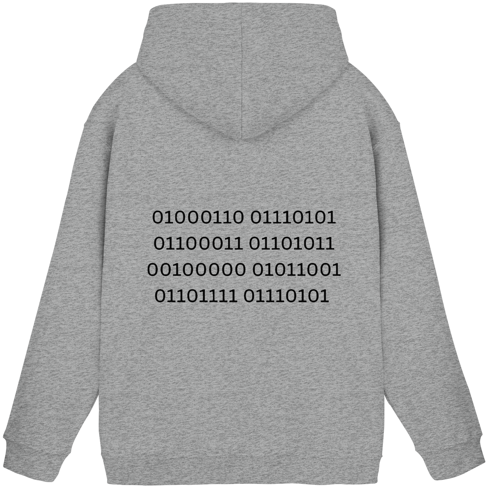 Fuck you in Binärcode - Basic Unisex Hoodie
