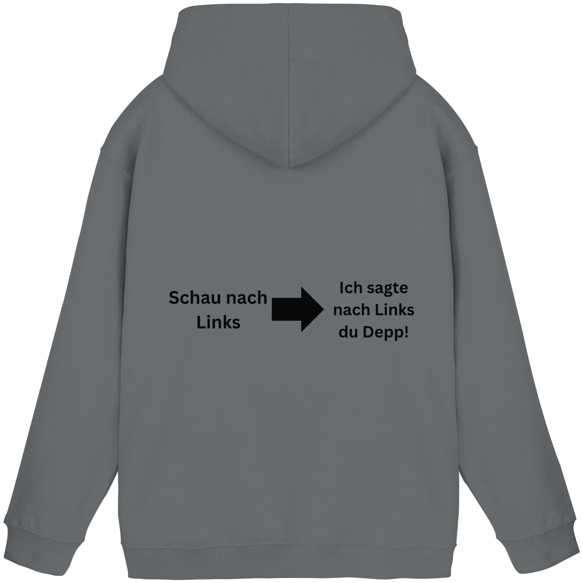 Schau nach Links - Basic Unisex Hoodie