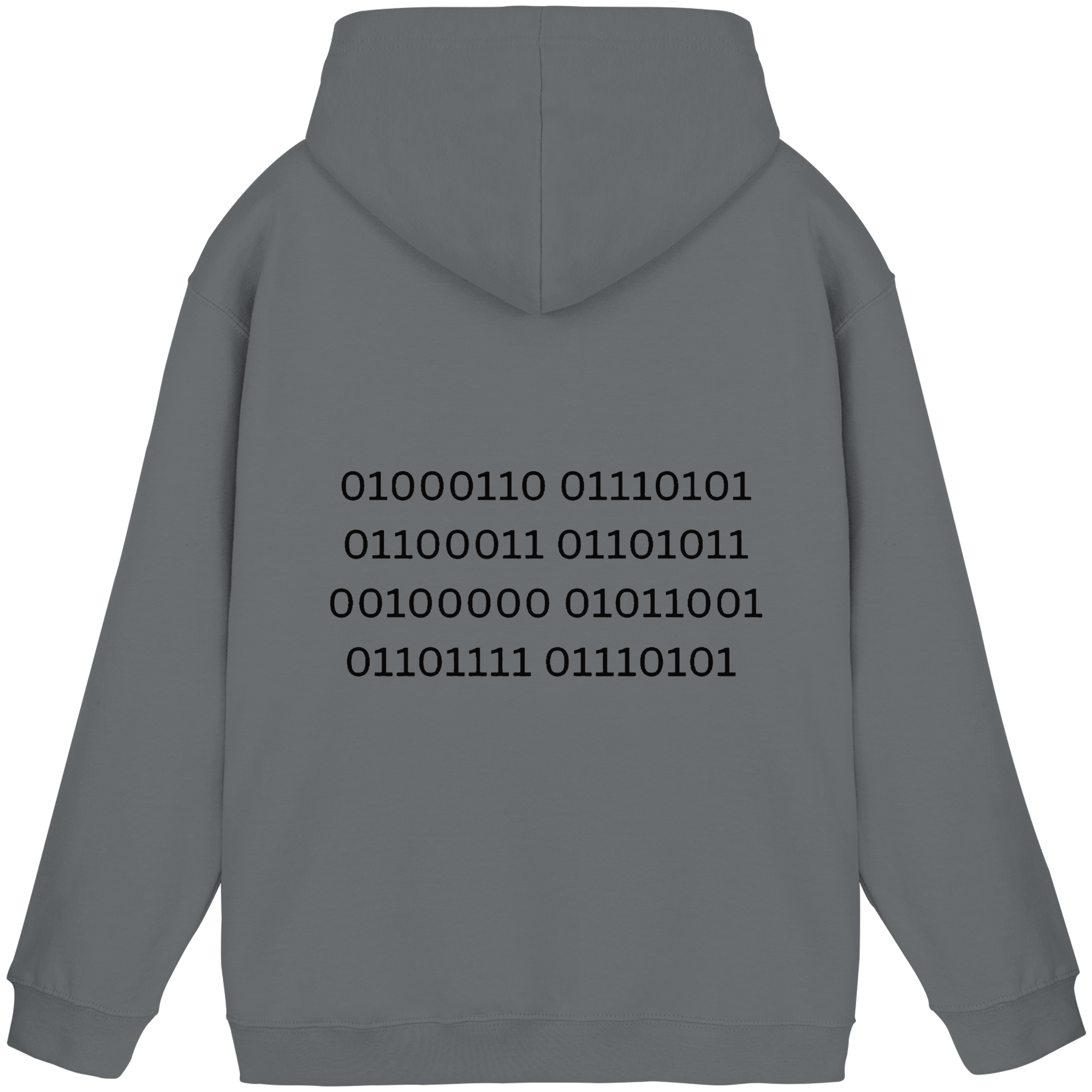 Fuck you in Binärcode - Basic Unisex Hoodie