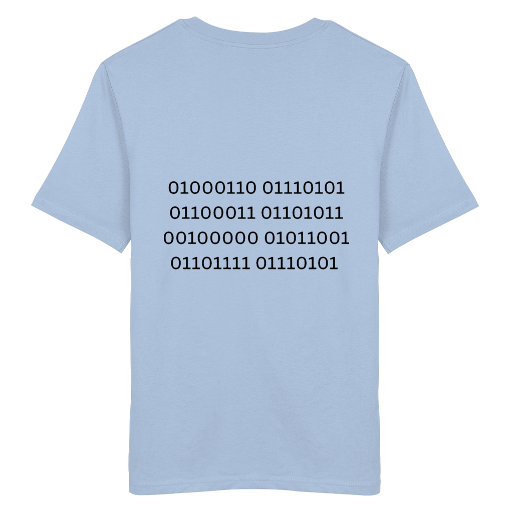 Fuck you in Binärcode - Organic Shirt