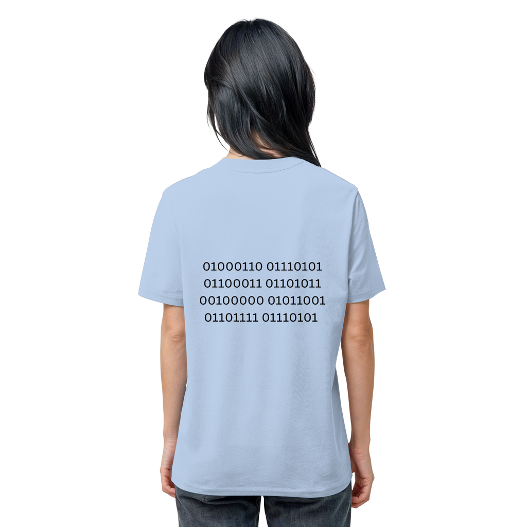 Fuck you in Binärcode - Organic Shirt