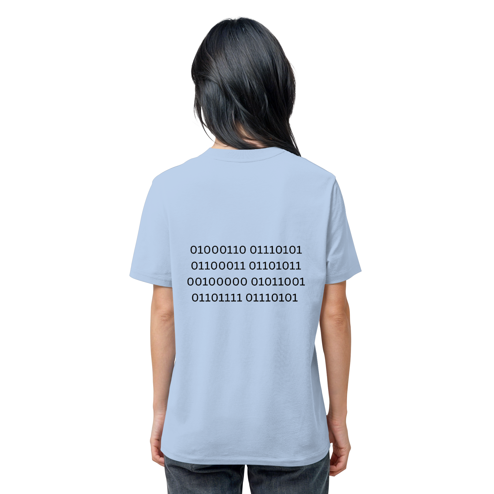 Fuck you in Binärcode - Organic Shirt
