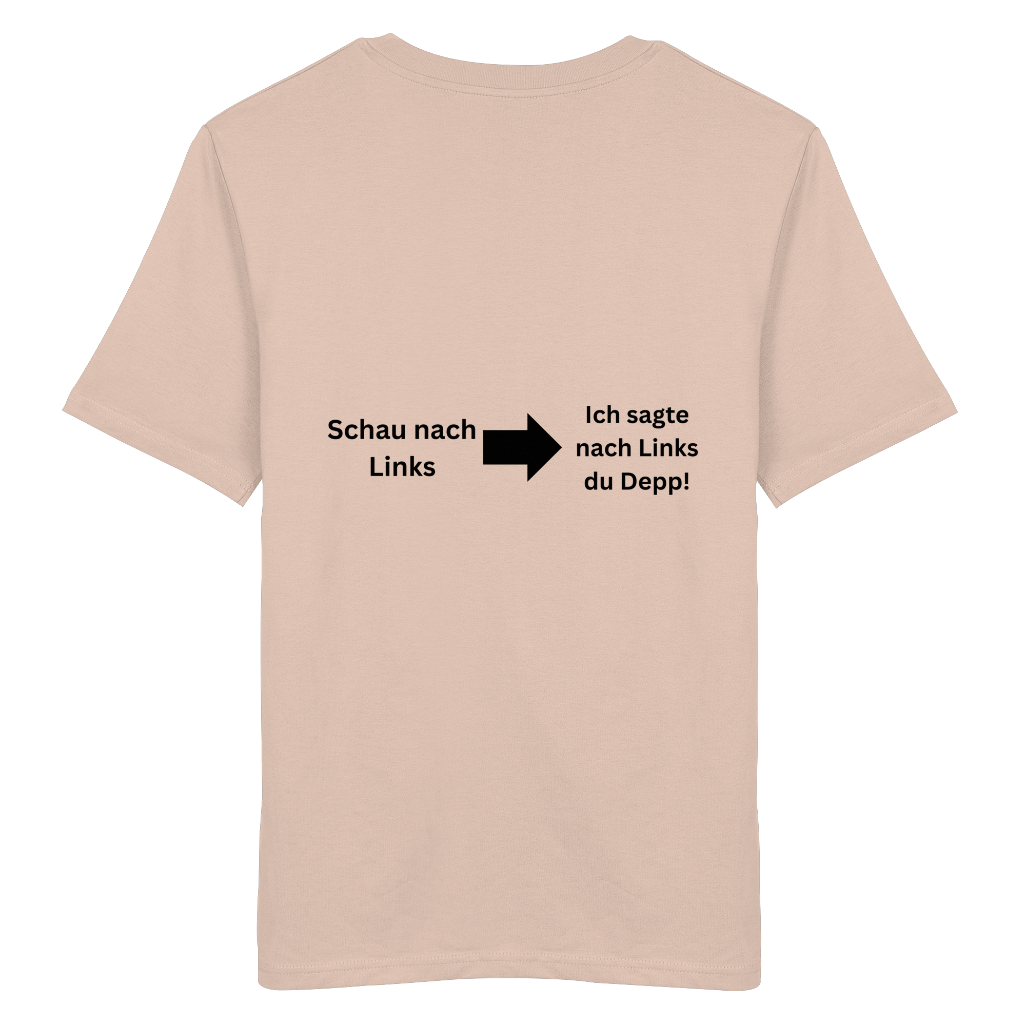 Schau nach Links - Organic Shirt