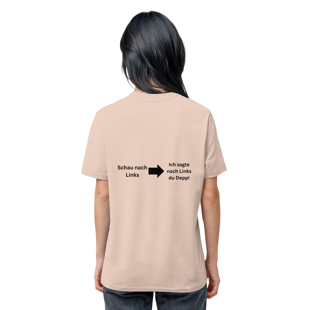 Schau nach Links - Organic Shirt