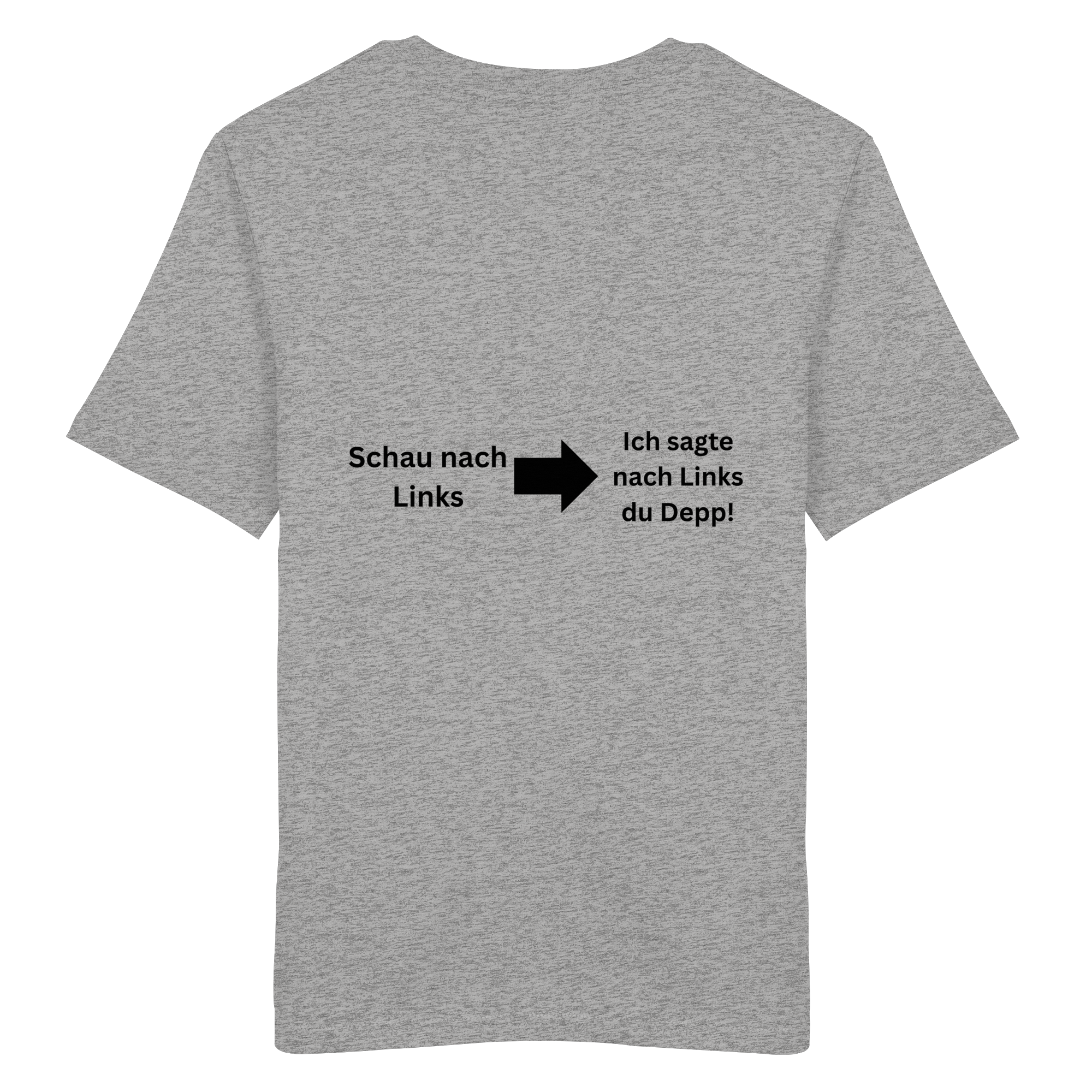 Schau nach Links - Organic Shirt