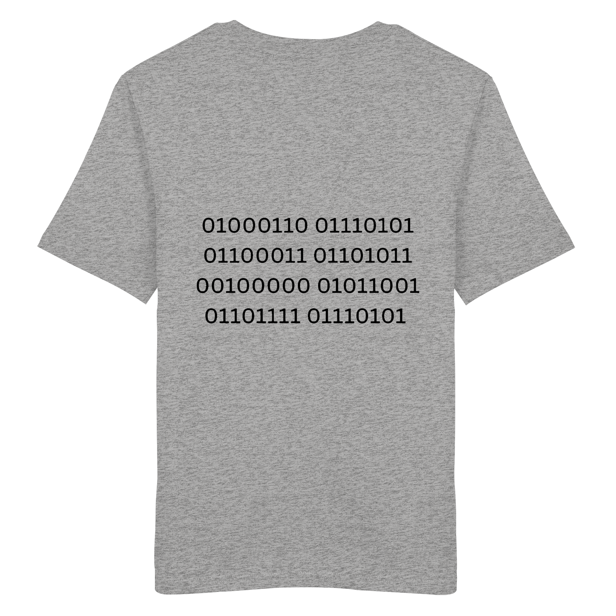 Fuck you in Binärcode - Organic Shirt