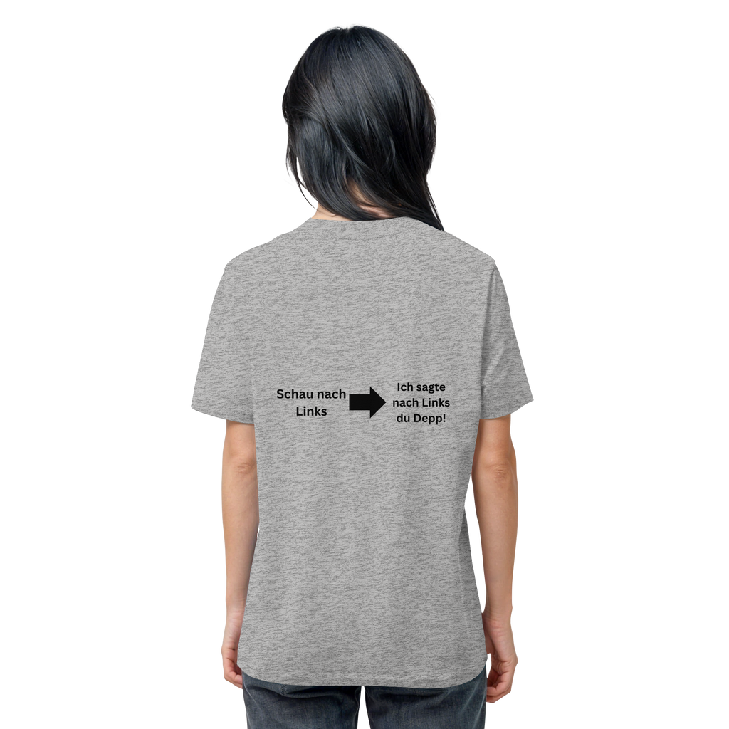 Schau nach Links - Organic Shirt