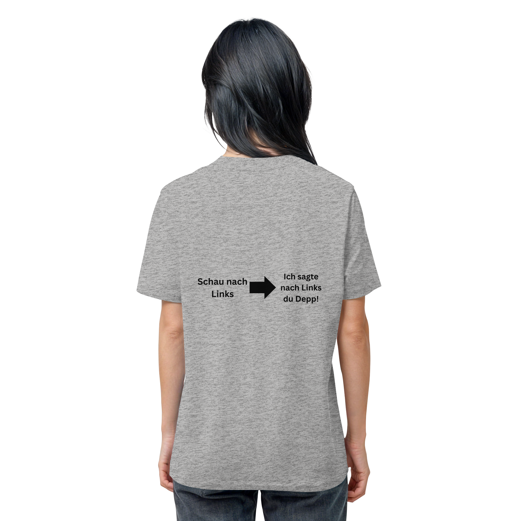 Schau nach Links - Organic Shirt