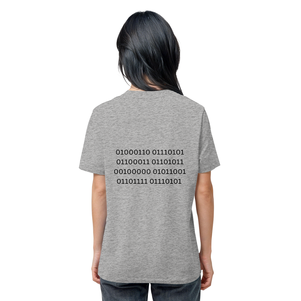 Fuck you in Binärcode - Organic Shirt