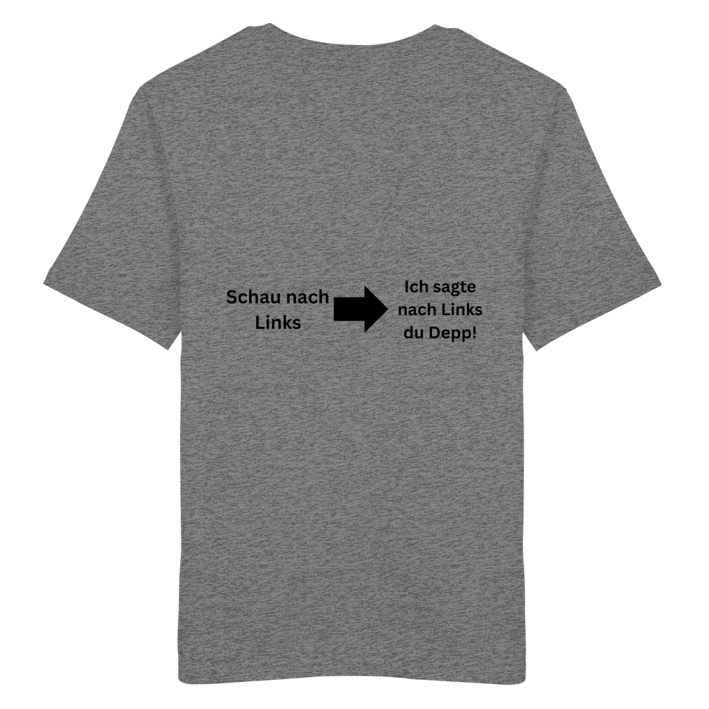 Schau nach Links - Organic Shirt