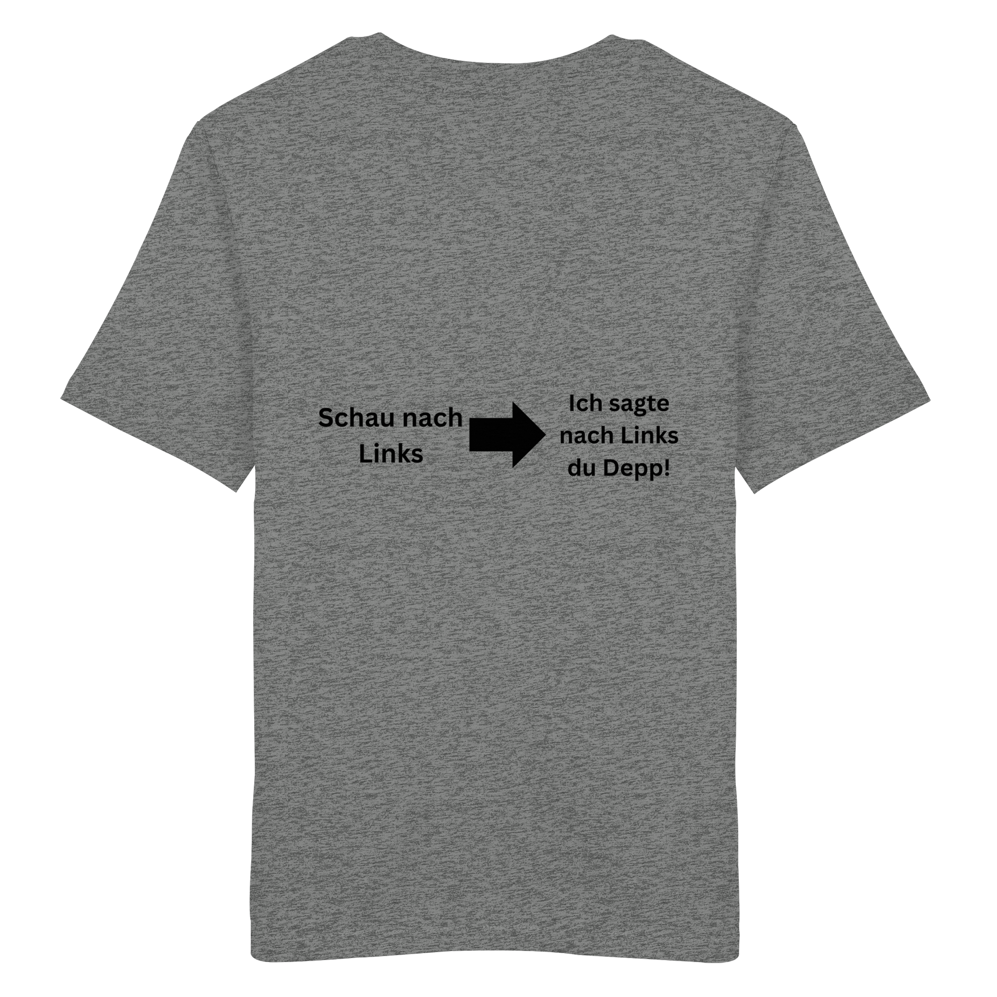 Schau nach Links - Organic Shirt