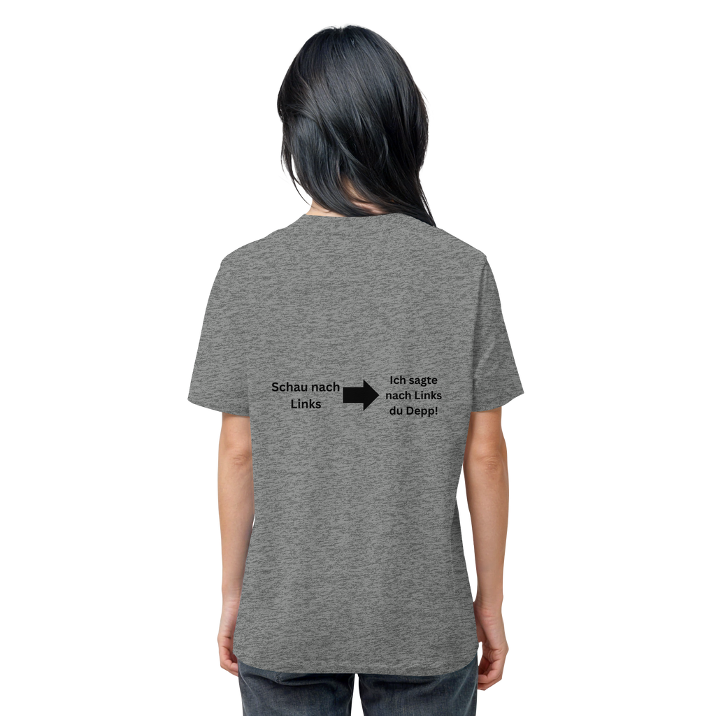 Schau nach Links - Organic Shirt