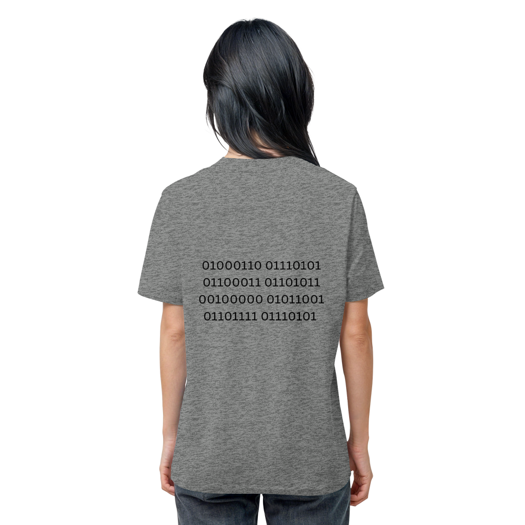 Fuck you in Binärcode - Organic Shirt