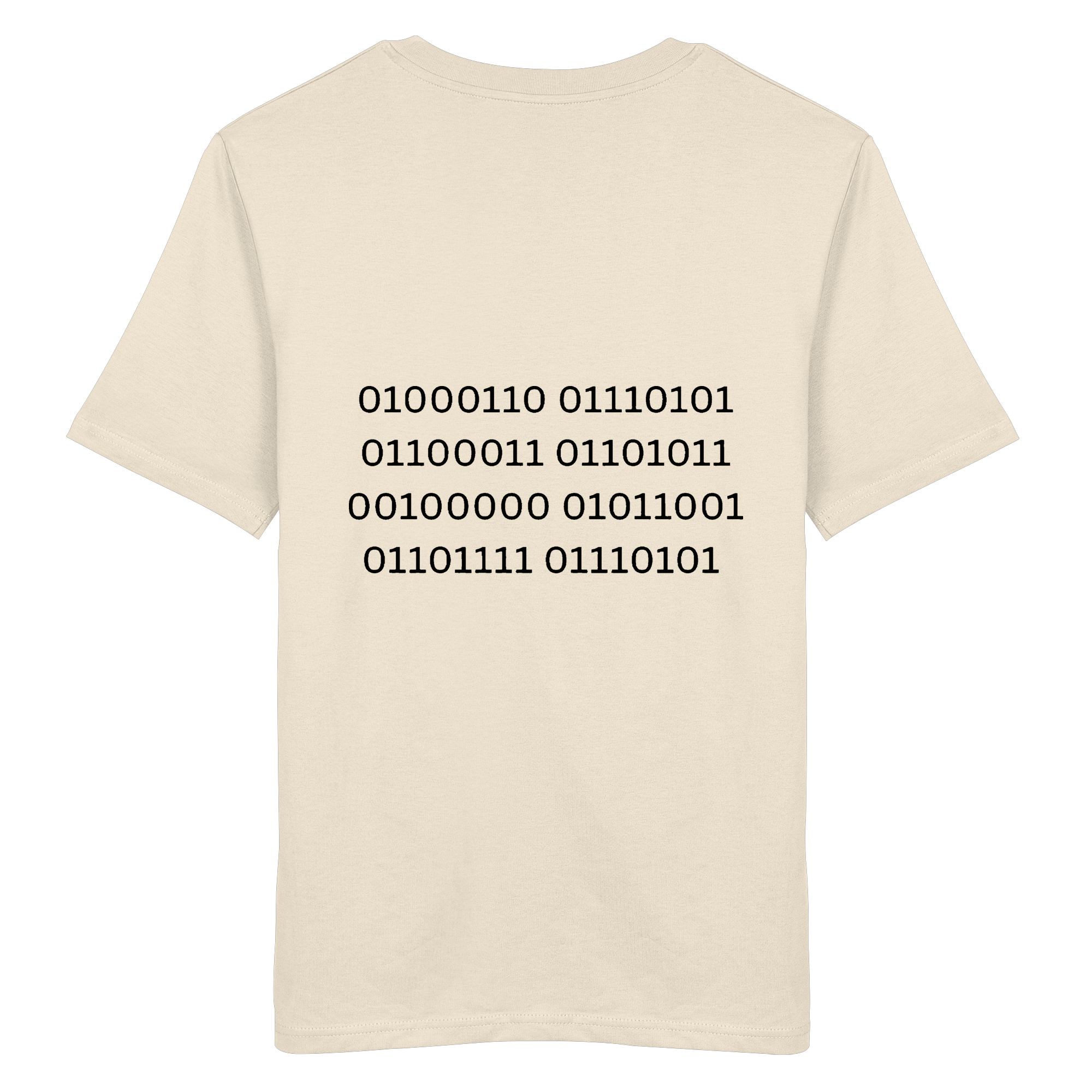 Fuck you in Binärcode - Organic Shirt