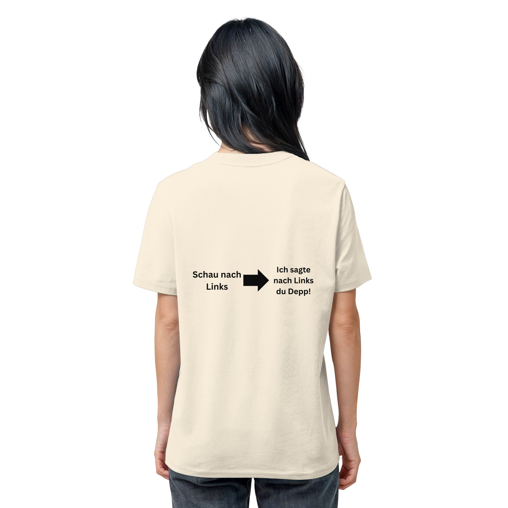 Schau nach Links - Organic Shirt