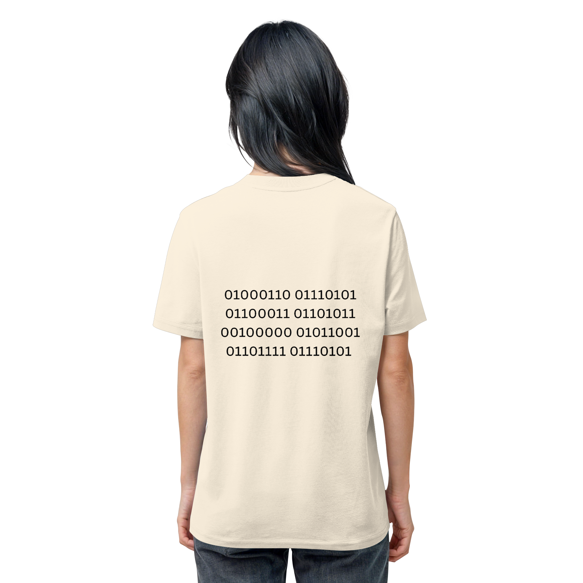 Fuck you in Binärcode - Organic Shirt
