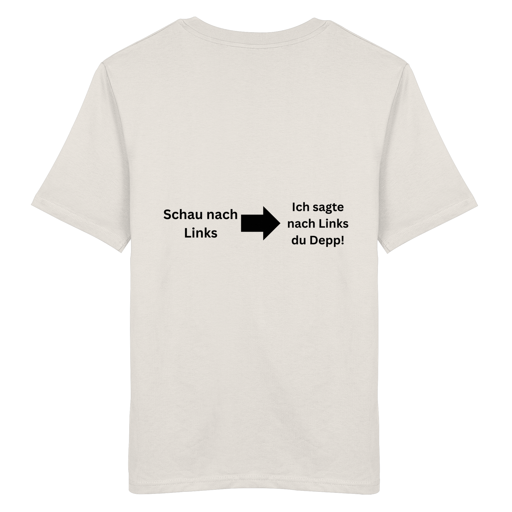 Schau nach Links - Organic Shirt