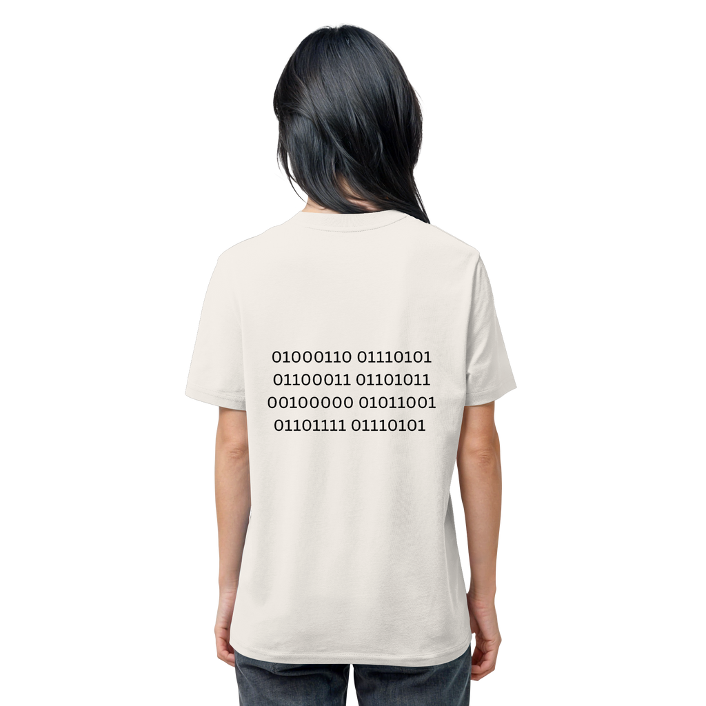 Fuck you in Binärcode - Organic Shirt