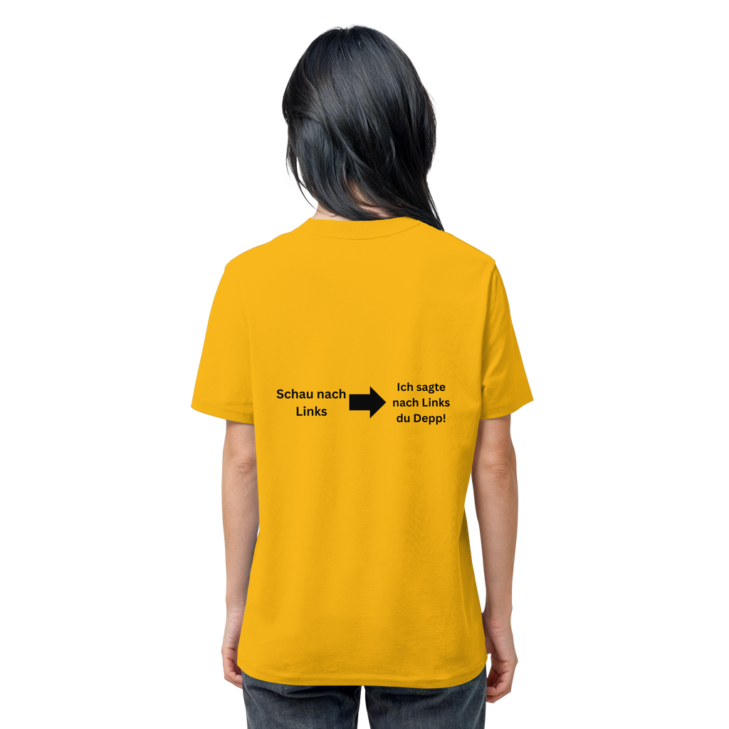 Schau nach Links - Organic Shirt