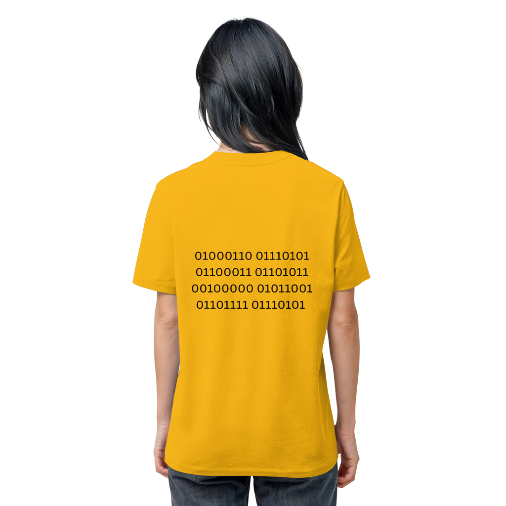 Fuck you in Binärcode - Organic Shirt