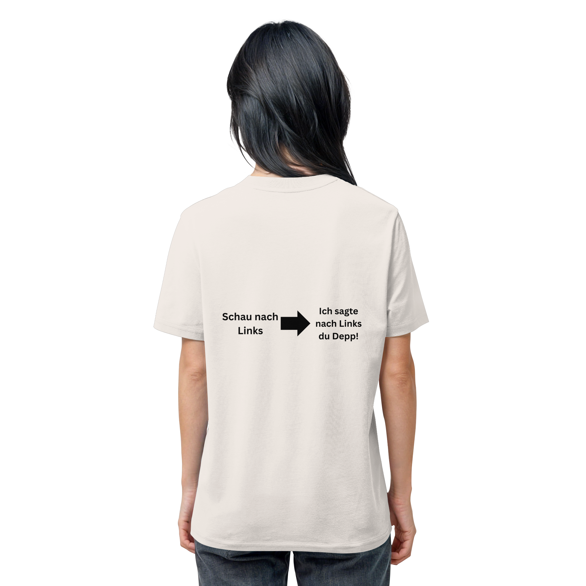 Schau nach Links - Organic Shirt